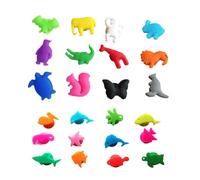 HEMOTON Marcatori per Bicchieri 24 in Silicone e Terrestri Segnaposto per e Cocktail Stili multipli Riutilizzabili Segnaposto per e Cocktail per Feste e Locali Notturni Stili multipli