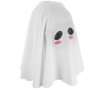 HEMOTON Maschera Da Fantasma Con Occhi Rete Nera Velo Da Sposa Spettrale Bianco Copricapo Integrale Doppia Espressione Per Costume Da Donna Adulta Per Feste Di Halloween e Cosplay