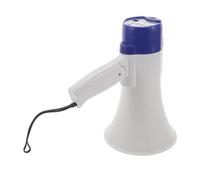 HEMOTON Megafono Portatile con Registrazione Volume Regolabile per | Funzione Allarme, Diffusione Sonora Estesa, Alimentazione a Batteria, Plastica e Metallo, per Piazze e Spazi Pubblici