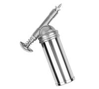 HEMOTON Mini Pompa Manuale Grasso Ingrassatrice Professionale per Auto Escavatore e Macchinari Ugello per Erogazione Olio Uniforme Strumento Robusto e Resistente per Manutenzione