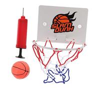 HEMOTON Mini Set Basket da Muro per Tabellone Colorato Facile da Installare Indoor per Cameretta Ragazzo e Allenamento Abilità con Basket Portatile