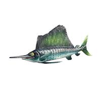 HEMOTON modello di pesce vela - Giocattolo educativo - Giocattolo durevole aquilone di polpo giocattolo per bambini Modelli giocattoli per bambini modello animale oceano pesce spada