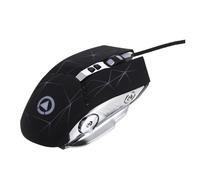 HEMOTON Mouse Cablato Per Gaming Dpi Fino e Luci Colorate Mouse Da Gioco Cavo Usb Duraturo Per Gamer Familiar e Amici