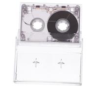 HEMOTON Nastro Audio Cassette Vuoto Minuti per Registratori Interviste Nastro Musicale Registrabile per Progetti Creativi e Messaggi Personalizzati Design Retrò Vintage Grigio