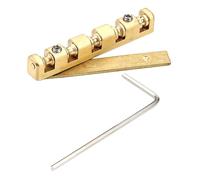 HEMOTON Nastro per Corde in Ottone di Ricambio Nastro per Ponte Superiore per Corde per Strumenti Accessori per Strumenti per Ponte