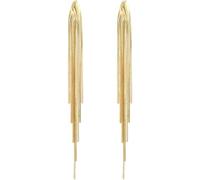 HEMOTON Orecchini Pendenti da Donna Nappe Dorate Clip senza Piercing Accessorio Versatile per Spiaggia Feste e Matrimoni Design Elegante e Abbinabile a Vari Stili di Abbigliamento