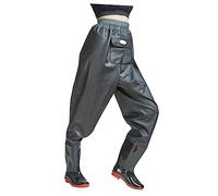 HEMOTON Pantaloni Da Trampoliere Vita Trampolieri Per La Pesca a Mosca Guadare Trampolieri Da Pesca Per Donna Pantaloni a Guado Bagnati Pescare Trampolieri Con Stivali Uomini Tuta Black
