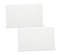 HEMOTON Paraspruzzi Angolare Antiacqua per da Bagno 2 in PVC e Resistente All'olio per Bagno e