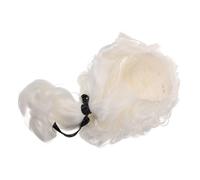 HEMOTON Parrucca da Giudice per Cosplay Parrucca Ondulata Sintetica Copricapo da Gentiluomo Adatto per Feste e Esibizioni