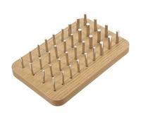 HEMOTON Pegboard in Legno per Riabilitazione della Mano e Destrezza delle Dita, Attrezzo per Competenze Motorie Fini, per Centri di Riabilitazione e Ospedali
