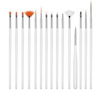 HEMOTON Pennelli per Cake Design Decorare Dolci,15 unità