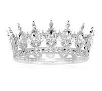 HEMOTON per Matrimonio e Vita Quotidiana in Lega Scintillanti Argento, Accessorio Decorazione Raffinata e Luminosa Donna