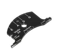 HEMOTON per Ponticello di Violino Accessorio per di Violino Nero Righello di Misurazione Multifunzionale Preciso