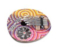 HEMOTON Pianoforte A Pollice Mini Kalimba 7 Note Con Bordi Lisci Strumento Musicale Per La Casa Presente Per La Musica