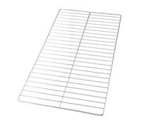 HEMOTON Piastrellatura da Forno in Acciaio Inossidabile Griglia a Carbone Grill Nets Sostituzioni Accessori per Barbecue Rete per Barbecue Rack di Raffreddamento griglia per Esterno Silver