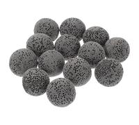 HEMOTON Pietra Profumata Vulcanica Naturale 16mm Set 20 Pezzi per Aromaterapia Diffusore, Decorazione per Purificare Aria in Casa, Accessori per Benessere e Relax