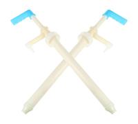 HEMOTON Pompa Manuale per Trasferimento Carburante Set 2 Pezzi Portatile Tubo Pompa Aspiraliquidi Leggera per Travaso Olio e Acqua Domestica