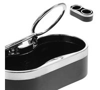 HEMOTON Porta Bevande Auto Doppio in Plastica Resistente Multi-funzione per Bicchieri e Bottiglie Organizer per Veicoli per Stagioni Calde e Fredde