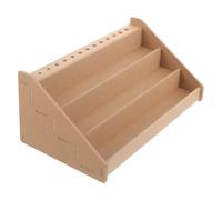 HEMOTON Porta Pennelli 13 Scomparti in Legno Beige per Artisti