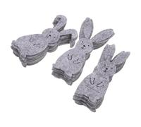 HEMOTON Portamonete Coniglio Pasquale, Centrotavola a Forma di Coniglietto per Decorazioni da Tavola di Pasqua, Set da 36 Pezzi per Bomboniere e Feste Primaverili