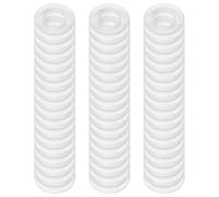 HEMOTON Protezione Anti-Scivolo in Silicone per Orecchini Clip 60 Pezzi con Forma Rotonda e Funzione Facile da Pulire, per Accessori Senza Fori, Donna e Ragazza, Perfetta per Sport e