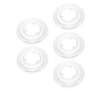 HEMOTON Protezione per Raggi Bici Trasparente 5 Pezzi Copri Cassetta in Plastica Resistente per Mountain Bike e Bici da Strada, Protezione Catena Antisporco Montaggio Rapido Senza