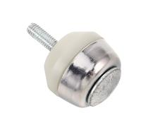 HEMOTON Punta di Ricambio per Bastone da Passeggio per Non Vedenti 30 Mm Punta a Sfera Rotante Luminosa, Accessorio Resistente All’usura per Bastoni da Cammino Adattabile a Diversi