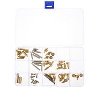 HEMOTON Punta per Pirografo da Intaglio per Artisti e Modellisti 60w | Temperatura Punta 450℃, per Lettere e Motivi su Carta e Tessuto, Accessorio in Lega Oro