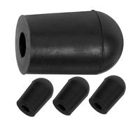 HEMOTON Puntale per Contrabbasso in Gomma Antiscivolo 10mm, Set da 4 Protezioni per Perno Terminale, Accessori per Strumenti Musicali, Supporto Stabile per Contrabbasso Durante