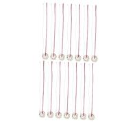 HEMOTON Pz Pickup Per Chitarra Piezo Metallico Cicalini Chitarra in Miniatura Disco Piezo Pickup Piezoelettrico Accessorio Per Chitarra Gitar Ceramica Cicalino Filo Di Rame