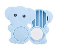 HEMOTON Scheda Di Sicurezza Cuscino Fermaporta Orso Fermaporta Porta a Prova Di Bambino Protezione Da Parete Per Fermaporta Paraurti Della Portiera Dell'auto Dito Dei Bambini Pvc Sky-blue