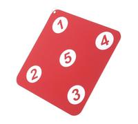 HEMOTON Scherma in Gomma Piccolo e Resistente Attrezzo Allenamento Parete per Migliorare Tecnica e velocità Adatto per Pratica Indoor e Outdoor