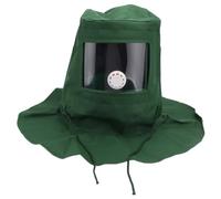 HEMOTON schermo facciale Protector Passamontagna sabbiatura integrale polvere materiali pericolosi Sabbia sabbiatura Cappello levigatura Vernice spray Copertura abrasiva sabbiatrice