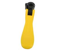 HEMOTON Seggiolino Scooter e Pieghevole Cuscino Ergonomico per Sedile Rimovibile e Portatile per Scooter Accessorio Giallo