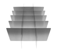 HEMOTON Separatore per Pentola Cottura Lenta in Acciaio Inossidabile 18 Scomparti, Piatto Divisorio Efficiente per Cucina Giapponese Stile Autentico