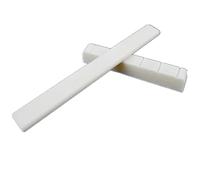 HEMOTON Set Di Capotasti E Sellette Per Ponte in Osso Per Chitarra Bianchi in Osso Di Bufalo Per Il Suono Della Tua Chitarra