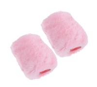 HEMOTON Set Di Coprifiltro Per Microfono Mk4 Coprimicrofono in Peluche Per Microfono A Condensatore Antivento Anti-saliva
