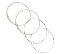 HEMOTON Set Di Corde Per Mandolino Anima in Acciaio, 4 Pezzi, Corde Di Ricambio Resistenti e Senza Manutenzione Per Strumenti Musicali, Adatte a Tutti Gli Stili e Tecniche Di Esecuzione