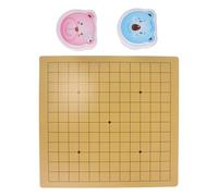 HEMOTON Set Go per Bambini con Scacchiera Tema Educativo da Tavolo per Sviluppare Competenze Adatto per Viaggi e Interazione
