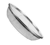 HEMOTON Setaccio per Terreno in Acciaio Inox 42 Cm Maglie da 2 Mm, Strumento da Giardinaggio Manuale per Filtraggio di Rocce e Detriti, Attrezzo per Giardino e Orto Setaccio a Maglie