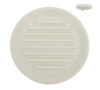 HEMOTON Sottovaso Mobile per Piante con Ruote Nascoste, Bianco, Rotondo | Pp, Gomma e Acciaio, Struttura Robusta con Riserva D’acqua, per Vasi e Piante in Vaso, 19, 50x15, 00x3, 50cm