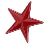 HEMOTON Spilla Retro Stella Rossa in Lega di Zinco Spilla Elegante per Donne e Uomini Cinque Punte Decorazione Moda Stile Cinese Contemporaneo e Retrò per Abbigliamento e Accessori