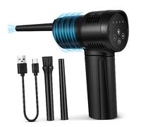 HEMOTON Spolveratori D'aria Ventilatore Aria Compressa Detergente Per La Casa Depuratore D'aria Senza Fili Pulitore Del Computer Depolveratore Domestico Aspirapolvere Abs Spolverino Vuoto