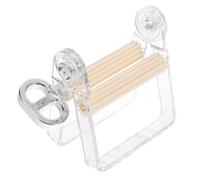 HEMOTON Spremi-Tubetti Manuale in Plastica Pet e ABS Spremi-Dentifricio a Rulli Compatto per Bagno e Viaggi Rullo Dispenser per Tubetto di Dentifricio e Prodotti per la del Viso