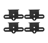 HEMOTON Staffa di Fissaggio del Riflettore per Bicicletta Supporto per Riflettore Posteriore per Bicicletta Clip Riflettenti per