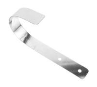 HEMOTON Staffa per Ciambella Salvagente in Acciaio Inox, Argento | Supporto Robusto e Resistente alla Corrosione, per Bagnini e Proprietari di Piscina, Design Moderno