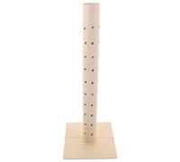HEMOTON - Supporto Decorativo per Lecca-Lecca a 360° in Legno, con Foro Rotondo