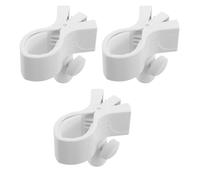 HEMOTON Supporto per Clip Microfono da Tavolo Regolabile 3 Pezzi con Adattatore Vite 5/8" a 3/8" Clip per Microfono Dinamico e Wireless Accessori per Podcast e Registrazioni