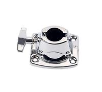 HEMOTON Supporto Per Piatti Per Grancassa in Metallo Regolabile, Morsetto Per Tamburo Compatto e Portatile, Clip Per Montaggio Su Cerchio Rullante Per Batteria e Kit Percussioni