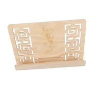 HEMOTON Supporto Per Spartiti Musicali in Legno - Leggio in Pino Con Portalibri Staccabile Versatile Supporto Per Tablet Da Scrivania